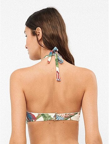 Top bikini bandeau multiposizione