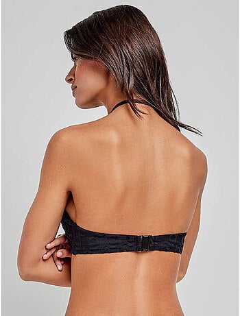 Top bikini bandeau rimovibile