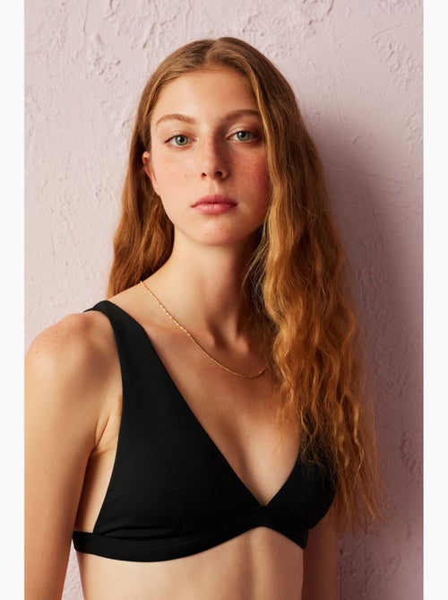 Top bikini basic con scollo a v profondo penti - Kiabi