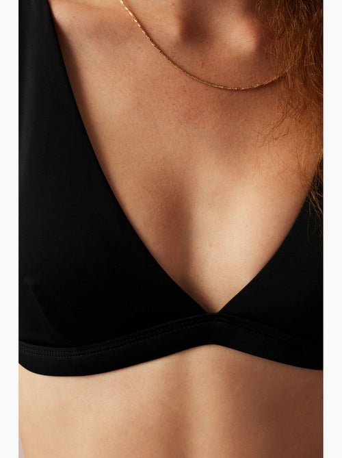 Top bikini basic con scollo a v profondo penti - Kiabi