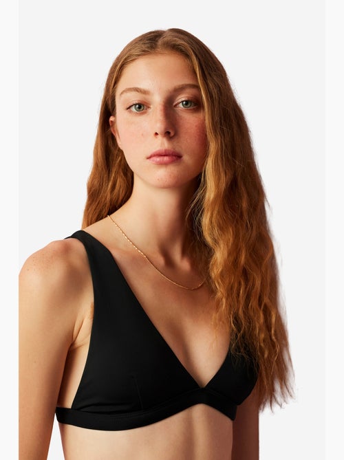 Top bikini basic con scollo a v profondo penti - Kiabi