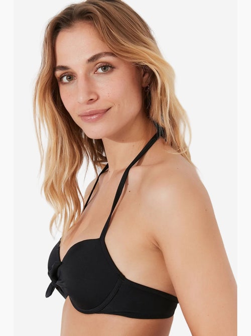 Top bikini basic cup imbottito push-up penti - Kiabi