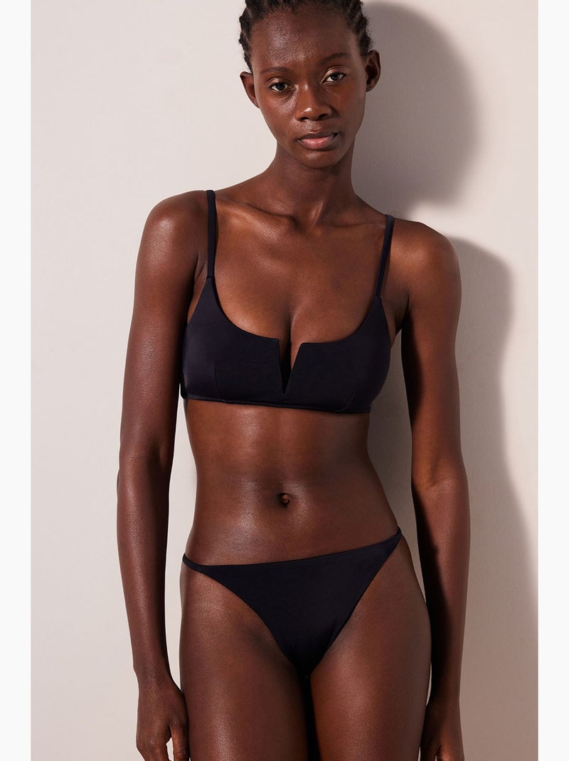 Top bikini basic donna penti Nero - Kiabi