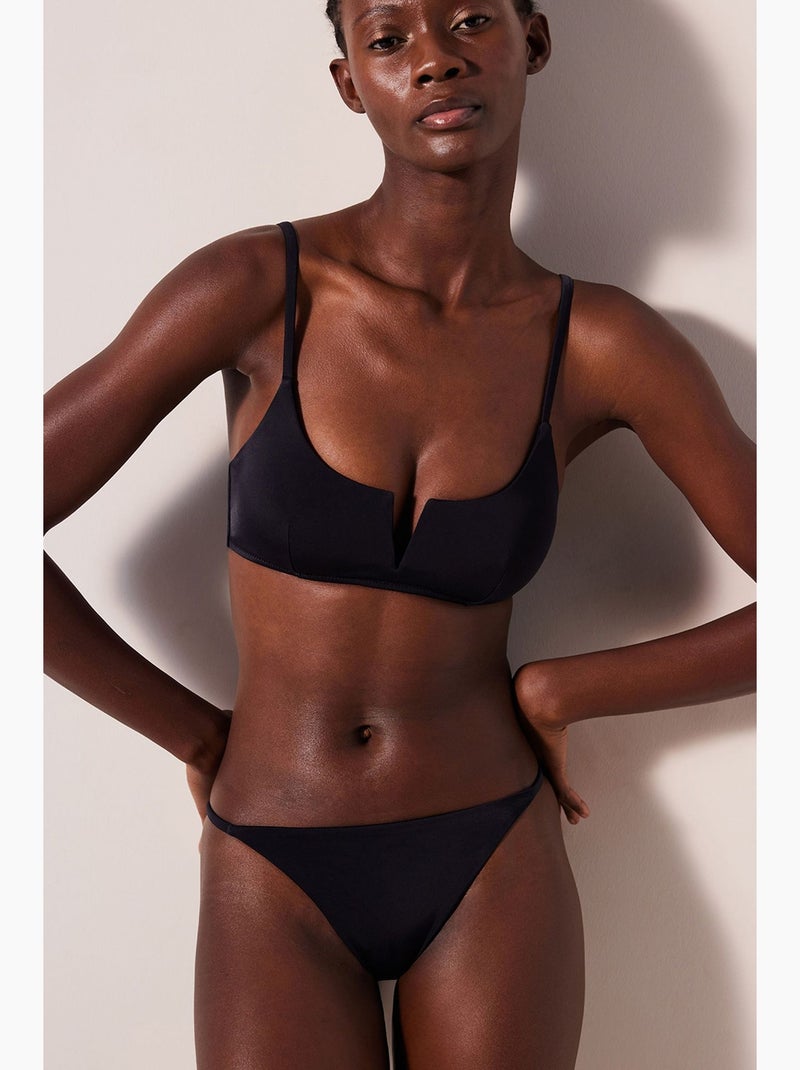Top bikini basic donna penti Nero - Kiabi
