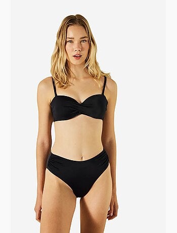 Top bikini basic senza spalline penti
