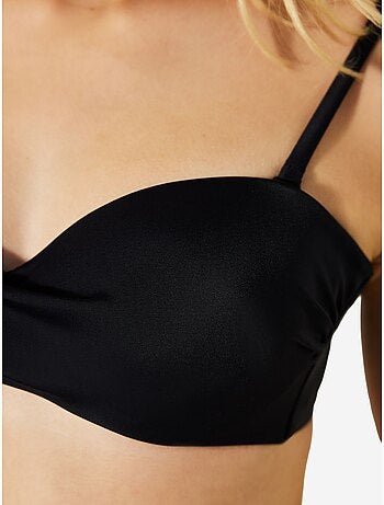 Top bikini basic senza spalline penti