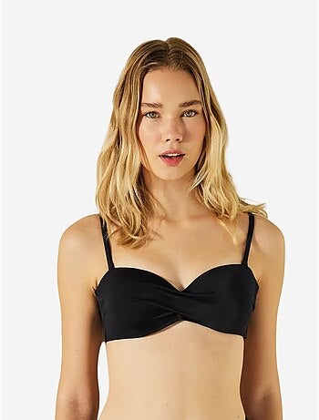 Top bikini basic senza spalline penti