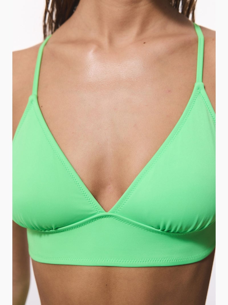 Top bikini bralette donna penti Verde menta - Kiabi