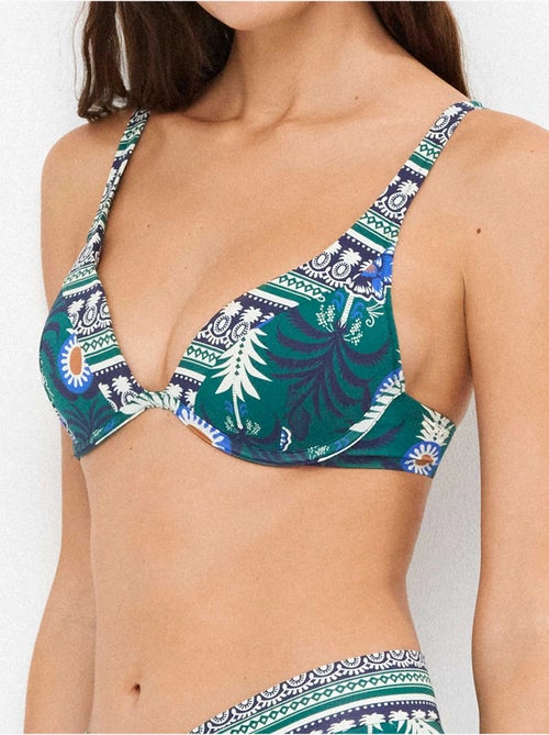 Top bikini capacità coppe b e c - Kiabi Top bikini capacità coppe b e c - Kiabi