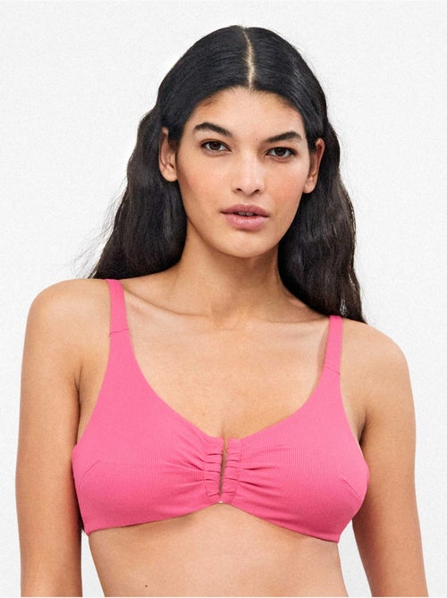 Top bikini capacità coppe c, d ed e - Kiabi Top bikini capacità coppe c, d ed e - Kiabi