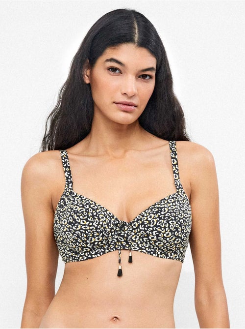 Top bikini capacità coppe c e d - Kiabi Top bikini capacità coppe c e d - Kiabi