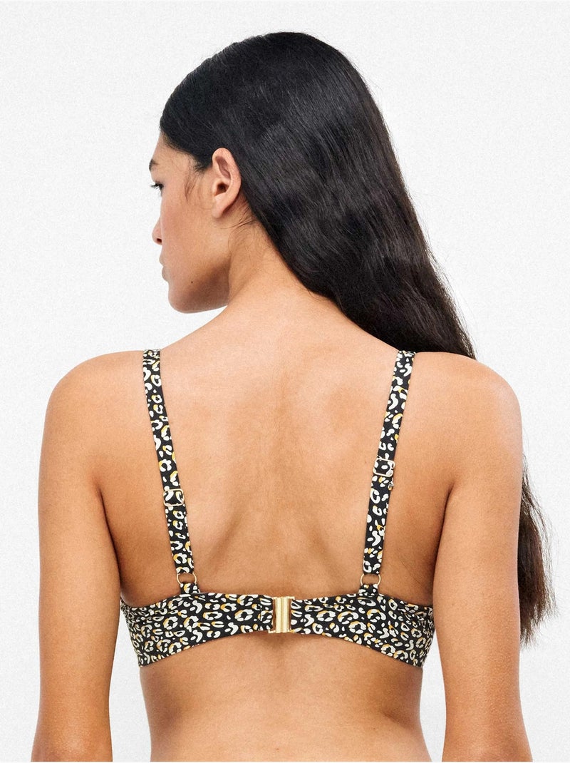 Top bikini capacità coppe c e d Multicolore - Kiabi