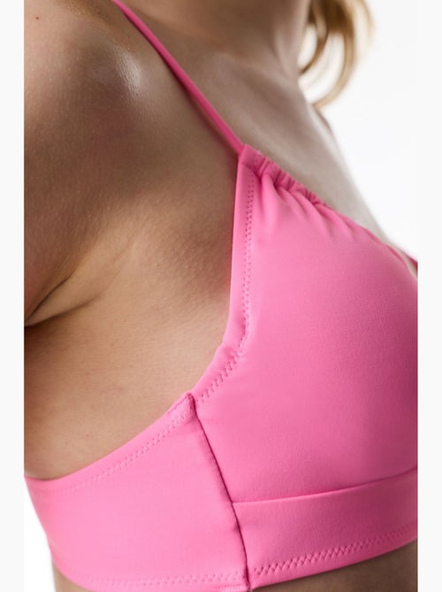 Top bikini con apertura frontale penti - Kiabi Top bikini con apertura frontale penti - Kiabi