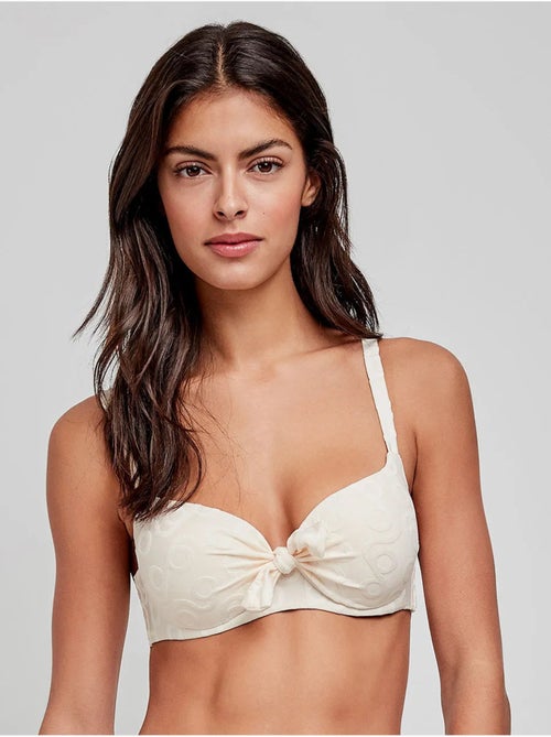 Top bikini con capacità stampa geometrica - Kiabi Top bikini con capacità stampa geometrica - Kiabi
