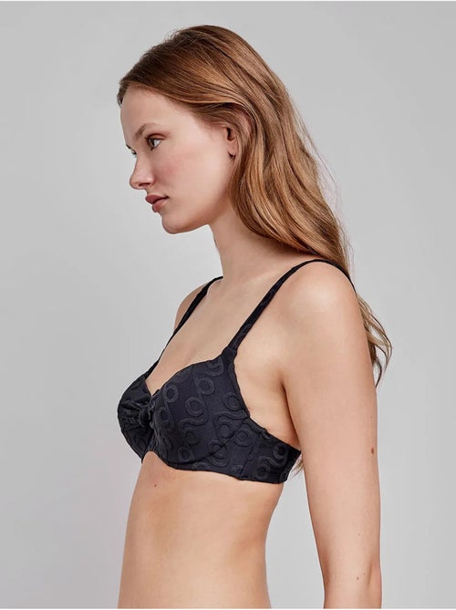 Top bikini con capacità stampa geometrica - Kiabi Top bikini con capacità stampa geometrica - Kiabi