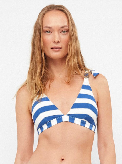 Top bikini con imbottitura rimovibile - Kiabi Top bikini con imbottitura rimovibile - Kiabi