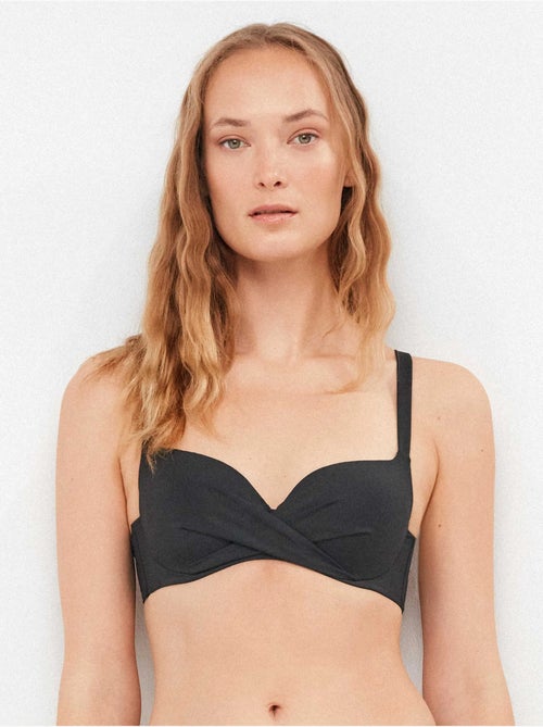 Top bikini con incrocio frontale - Kiabi Top bikini con incrocio frontale - Kiabi