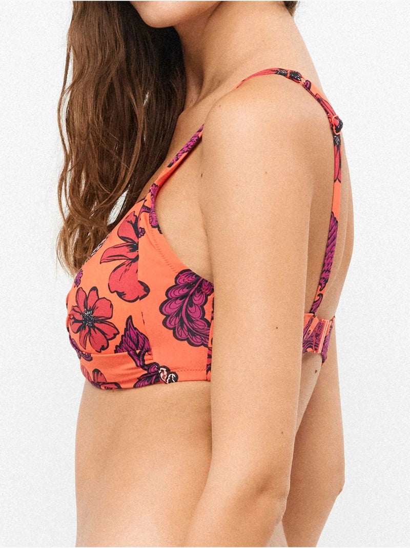 Top bikini coppe b, c e d Multicolore - Kiabi