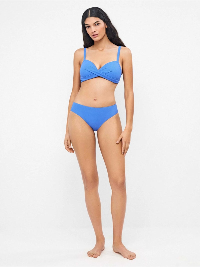 Top bikini coppe b e c Blu - Kiabi