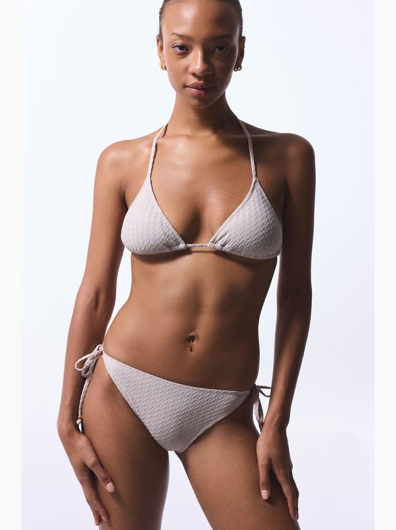 Top bikini donna pietra penti Sabbia - Kiabi