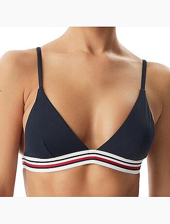 Top bikini donna tommy hilfiger a triangolo
