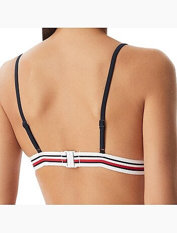 Top bikini donna tommy hilfiger a triangolo