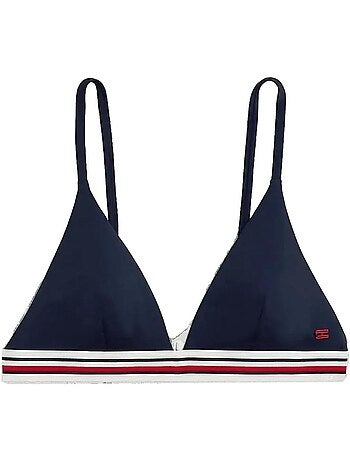 Top bikini donna tommy hilfiger a triangolo