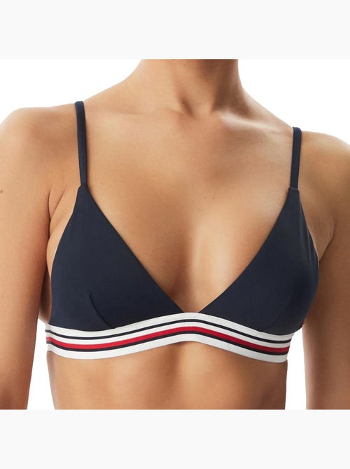 Top bikini donna tommy hilfiger a triangolo - Kiabi Top bikini donna tommy hilfiger a triangolo - Kiabi