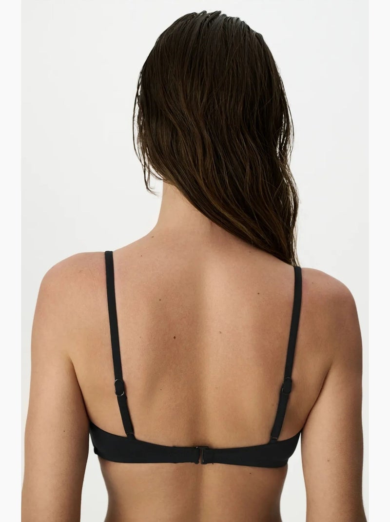 Top bikini frontale donna penti Nero - Kiabi