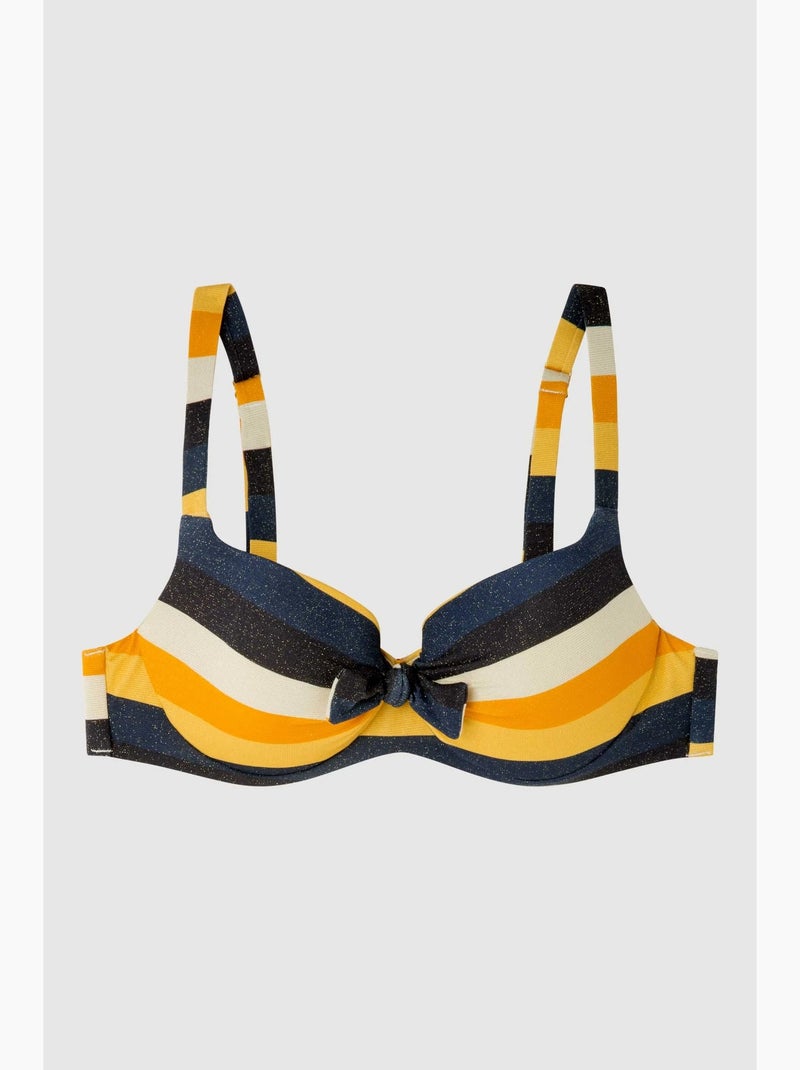 Top bikini gran capienza coppe b-c-d Multicolore - Kiabi