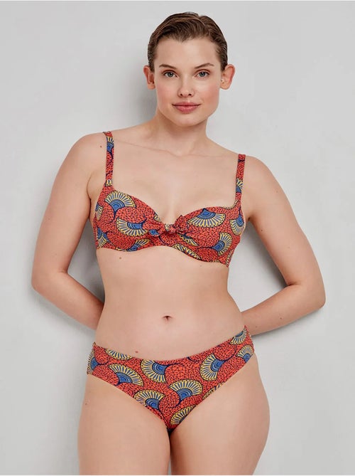 Top bikini gran capienza fantasia tribale - Kiabi Top bikini gran capienza fantasia tribale - Kiabi
