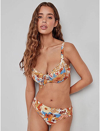 Top bikini gran capienza senza foam nelle coppe c e d