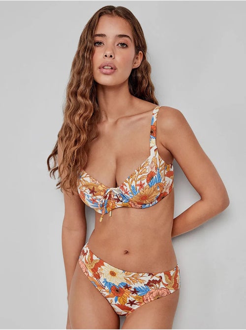Top bikini gran capienza senza foam nelle coppe c e d - Kiabi Top bikini gran capienza senza foam nelle coppe c e d - Kiabi