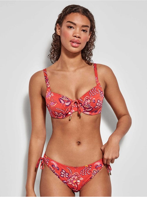Top bikini gran capienza senza foam nelle coppe c e d - Kiabi
