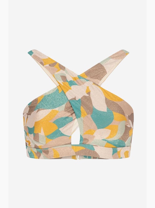 Top bikini halter merry con stampa penti - Kiabi Top bikini halter merry con stampa penti - Kiabi