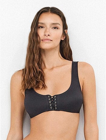 Top bikini high tech senza ferretto