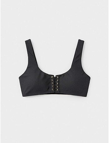 Top bikini high tech senza ferretto