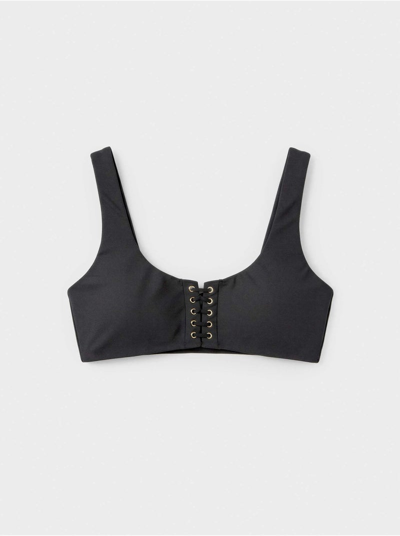 Top bikini high tech senza ferretto Nero - Kiabi