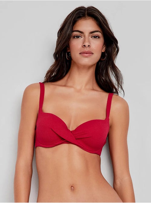 Top bikini in tessuto strutturato - Kiabi Top bikini in tessuto strutturato - Kiabi