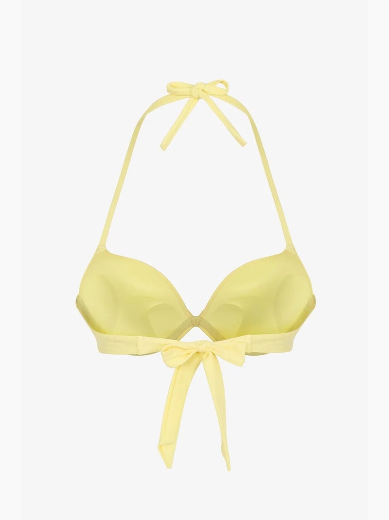 Top bikini push donna penti Giallo limone - Kiabi