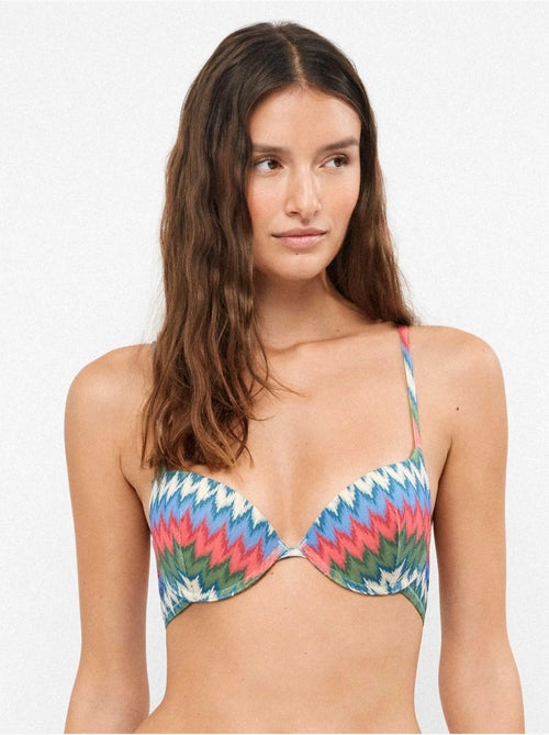 Top bikini push up con ferretto - Kiabi Top bikini push up con ferretto - Kiabi