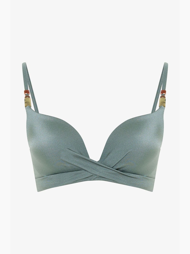 Top bikini silves push up penti Verde - Kiabi