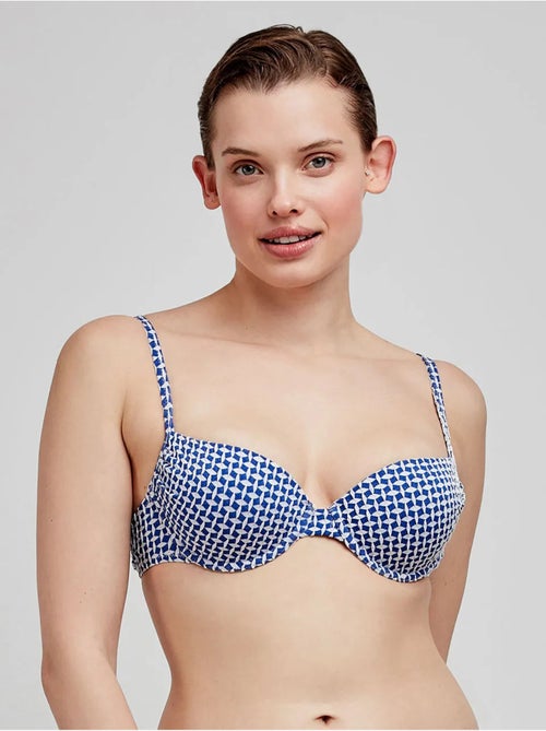 Top bikini tessuto strutturato - Kiabi Top bikini tessuto strutturato - Kiabi