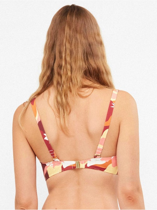 Top bikini triangolare con stampa geometrica - Kiabi Top bikini triangolare con stampa geometrica - Kiabi