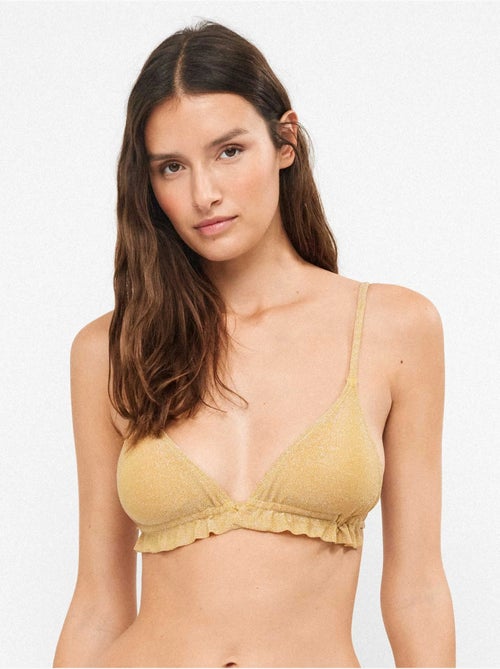 Top bikini triangolare senza ferretto - Kiabi Top bikini triangolare senza ferretto - Kiabi