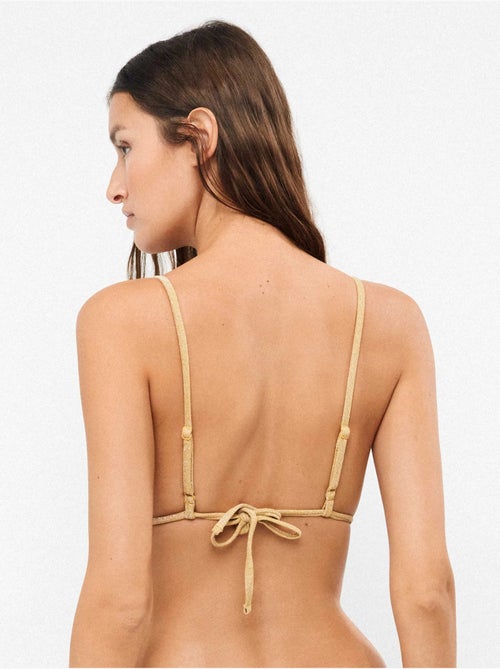 Top bikini triangolare senza ferretto - Kiabi Top bikini triangolare senza ferretto - Kiabi