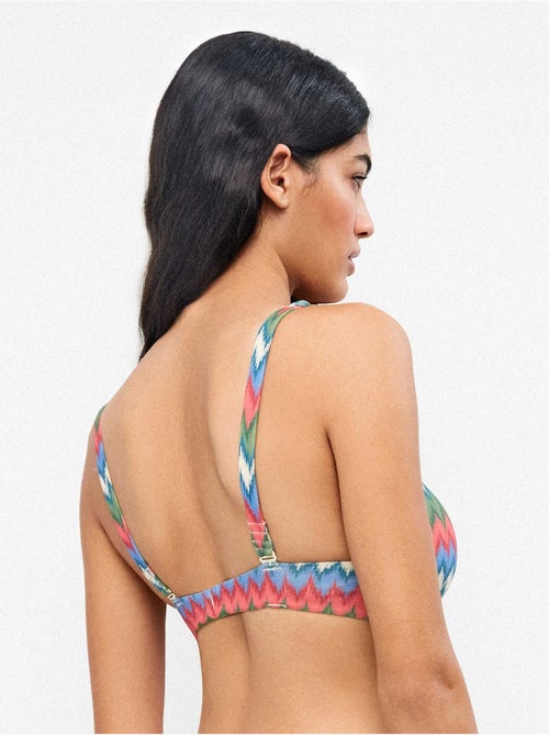 Top bikini triangolare senza ferretto - Kiabi Top bikini triangolare senza ferretto - Kiabi