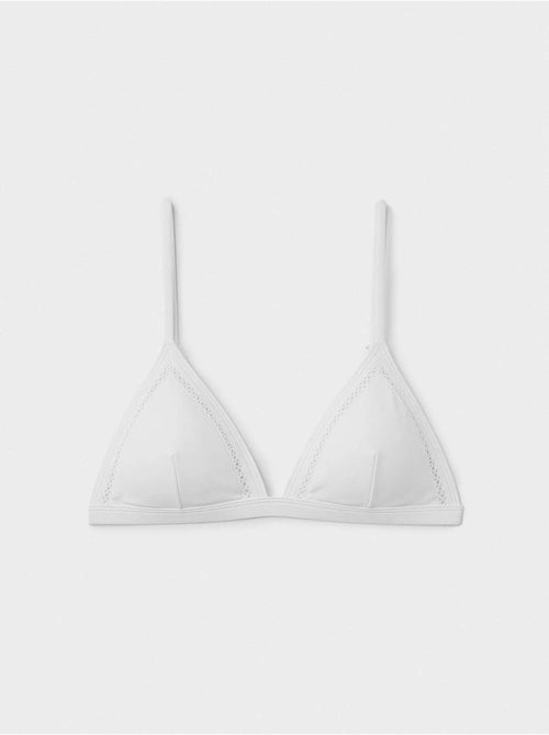Top bikini triangolare traforato - Kiabi Top bikini triangolare traforato - Kiabi