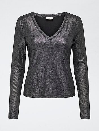 Top brillante glitter 'JDY'
