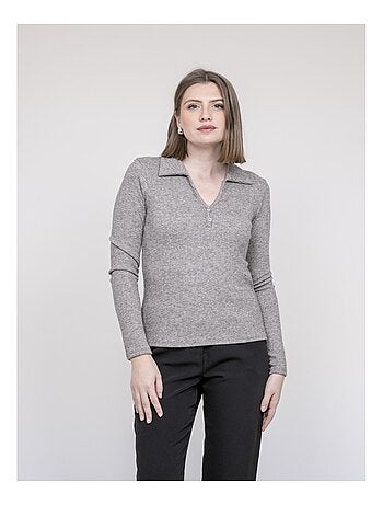 Top colletto polo FRANINA